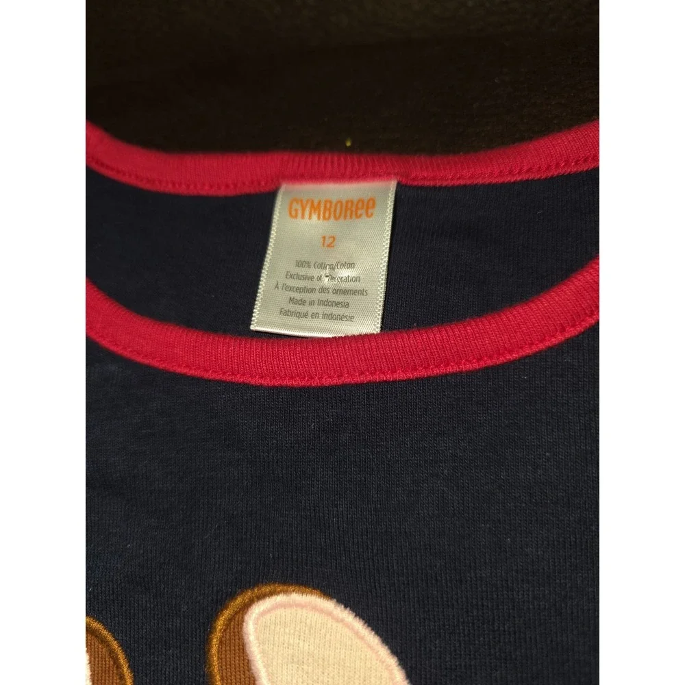 Gymboree head of the class mouse apple outfit top leggings 10 back to school